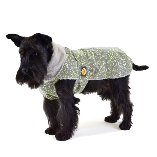 Fashion Dog reflektierender Regenmantel für Hunde mit Kunstpelzfutter, 1 Stk., Fashion Dog
