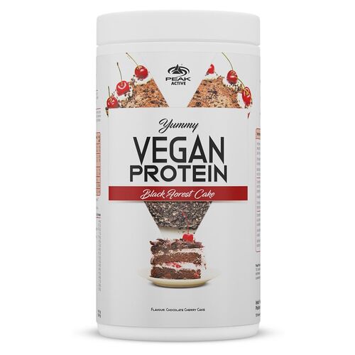 PEAK Yummy Vegan Protein - Geschmack Black Forest Cake, 0.45 kg, Peak