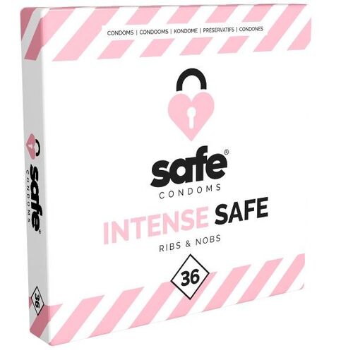 Safe Condoms *Intense Safe*, 36 Stk., Safe