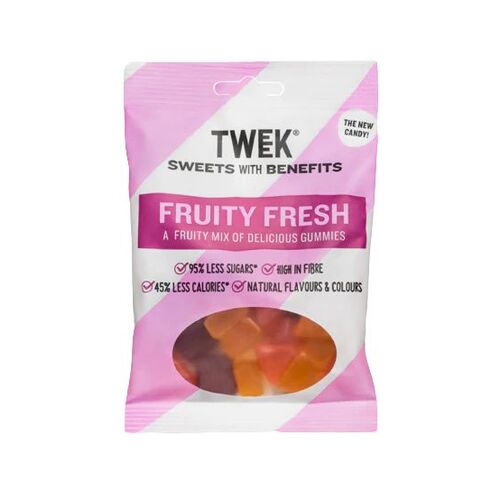 Tweek Fruity Fresh 0,08 kg Fruchtgummi, 0.08 KG, TWEEK