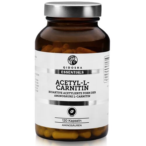 QIDOSHA L-Carnitin acetyliert bioaktiv, 72 g, QIDOSHA