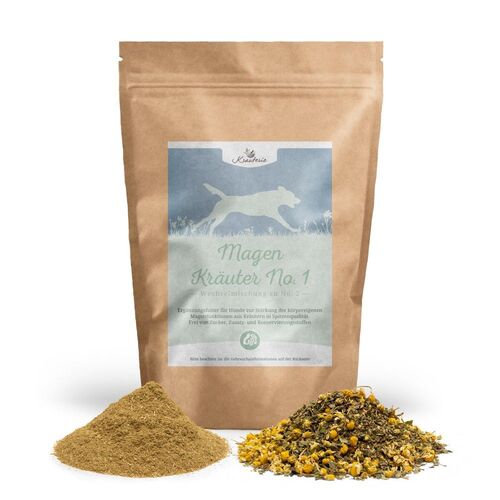 Krauterie Magen Kräuter No. 1 für Hunde, 1000 g, Krauterie