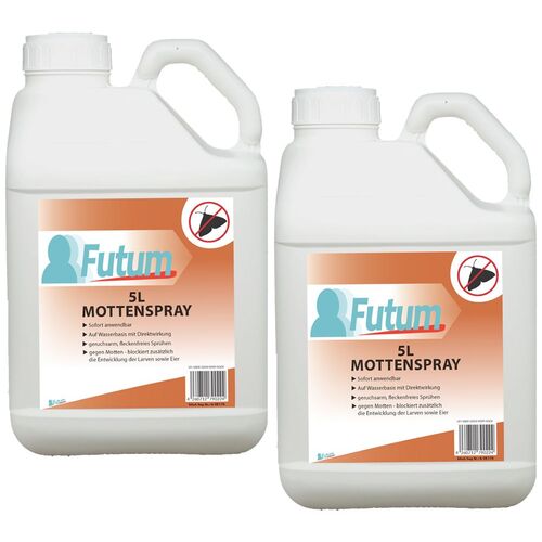 FUTUM Mottenspray, 2x5 l, FUTUM