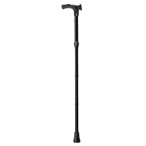 Rebotec Handy anatomischer Gehstock faltbar, schwarz, 1 Stk., REBOTEC