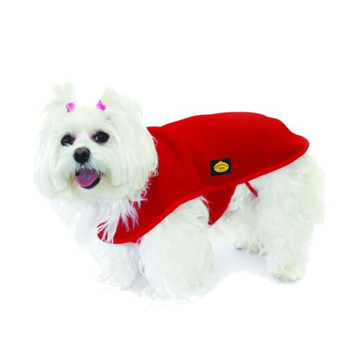 Fashion Dog Fleece-Hundemantel - Rot - 65 cm, 1 Stk., Fashion Dog