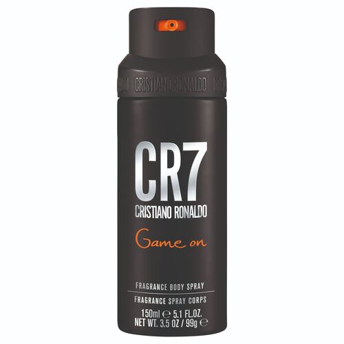 Cristiano Ronaldo CR7 Game On Body Spray, 150 ml, Cristiano Ronaldo