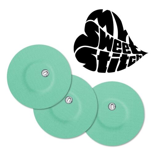 MySweetStitch | Fixierpflaster Freestyle Libre 3 mit Belüftungsloch, 10 Stk., MySweetStitch
