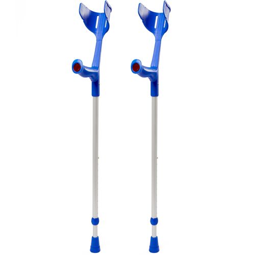 pulox - Magic-Soft - Unterarmgehstütze mit Soft-Grip - max. 130 kg, 2 Stk., pulox