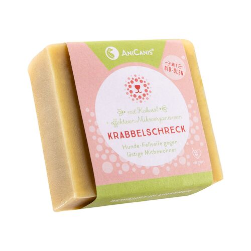AniCanis KRABBELSCHRECK Fellseife für Hunde & Katzen, 85 g, AniCanis