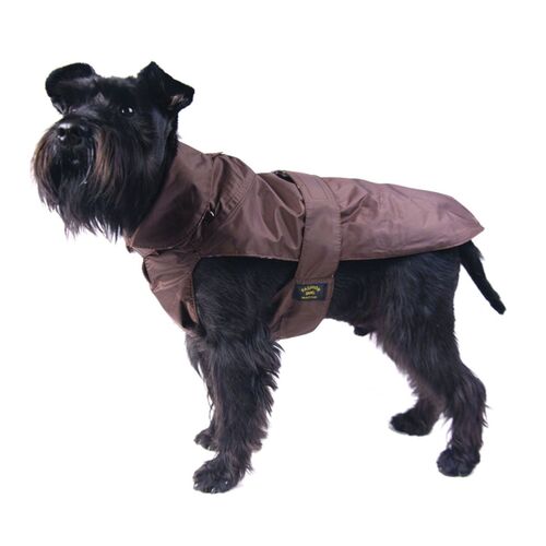 Fashion Dog Hundemantel mit Kunstpelz-Futter - Braun - 33 cm, 1 Stk., Fashion Dog