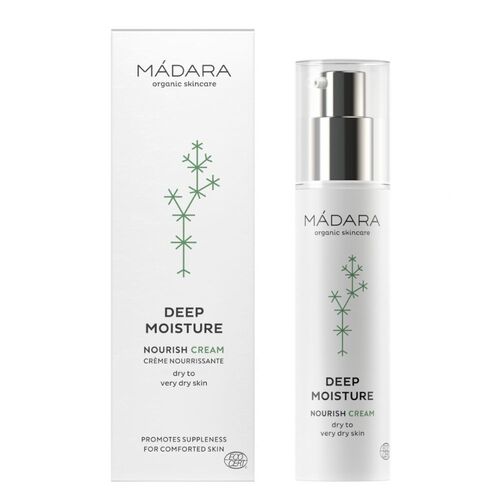 Madara Deep Moisture Nourish Cream Intensive Feuchtigkeitscreme 50ml, 50 ml, MADARA