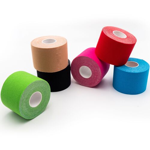 axion Kinesiologie Tapes – 500 x 5 cm – in mehreren Farben - Kinesio Tape, 6 Stk., axion