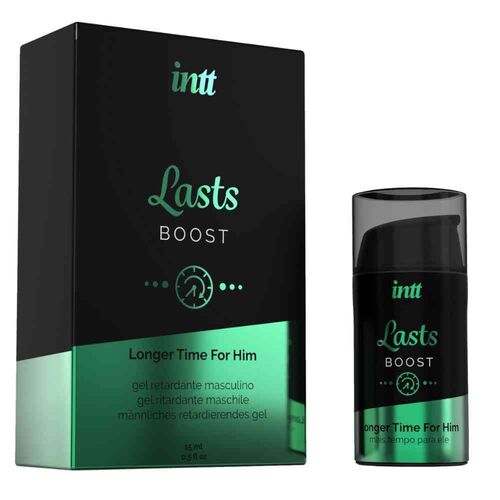 "Lasts Boost" Verzögerungsgel für den Mann | Delay Gel Penis natürliche Formel | INTT, 15 ml, INTT