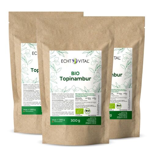 Echt Vital Bio Topinambur, 3x300 g, Echt Vital