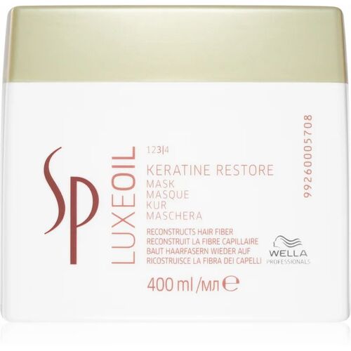 Wella SP Luxeoil Keratin Restore Mask 400 ml Maske, 400 ML, Wella