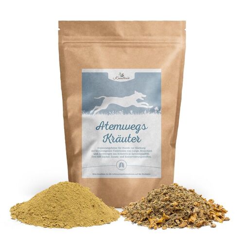 Krauterie Atemwegs Kräuter für Hunde, 500 g, Krauterie