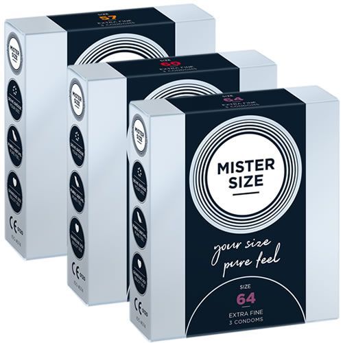 Mister Size *Probierpack XL* (57mm, 60mm, 64mm), 9 Stk., MISTER SIZE