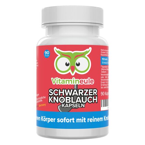 Schwarzer Knoblauch Kapseln - Vitamineule® 90 St, 90 ST, Vitamineule