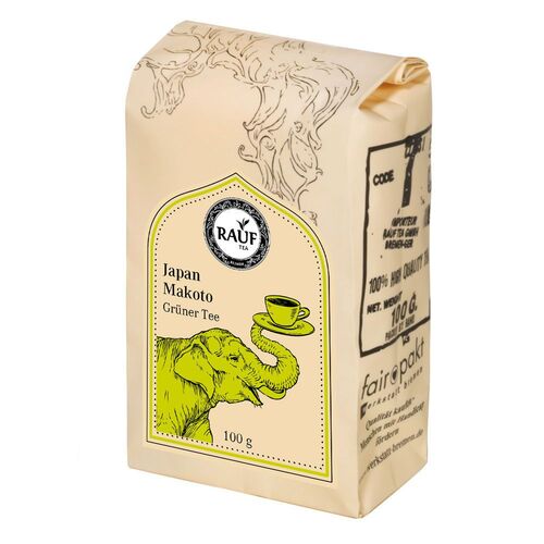 Rauf Tee Grüner Tee Japan Makoto, 0,1 kg, Rauf Tee