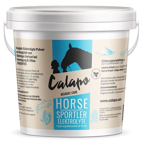 Calapo Horse Sportler Elektrolyte 800 g Pulver, 800 G, Calapo