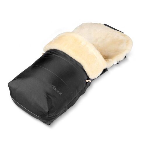 fellhof Lammfellsack Garmisch für Kinderwagen 40 x 92 cm, Innenmaterial: 100% Merino-Lammfell, 1 Stk., Fellhof