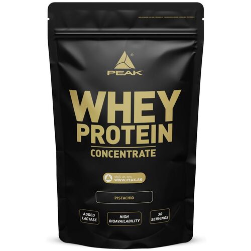 PEAK Whey Protein Concentrat - Geschmack Pistachio, 0,9 kg, Peak