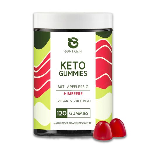 Keto Gummies mit Apfelessig | Gumtamin 120 St Gummibärchen, 120 ST, Gumtamin