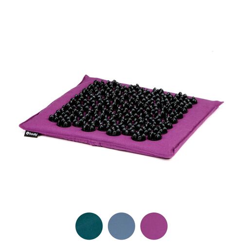 Vital Akupressur Fuß-Matte SOFT aubergine, 1 Stk., bodhi