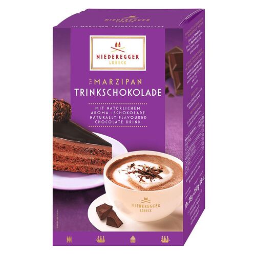 Niederegger Trinkschokolade Typ Marzipan, 0,25 kg, J.G. Niederegger GmbH & Co. KG