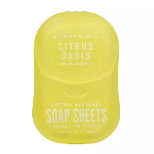 Somerset Toiletry - Soap Sheets/Seifenblättchen - Citrus Oasis, 1 Stk., Somerset Toiletry