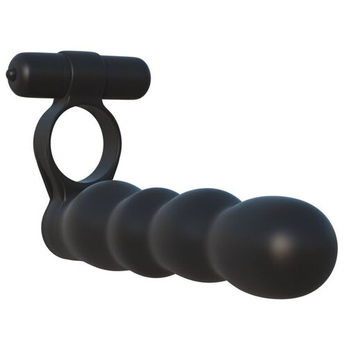 Vibrierender Penisring mit Analdildo | Perfektes Paartoy, für Dreifach-Stimulation | Fetish Fantasy, 1 Stk., Fetish Fantasy Extreme