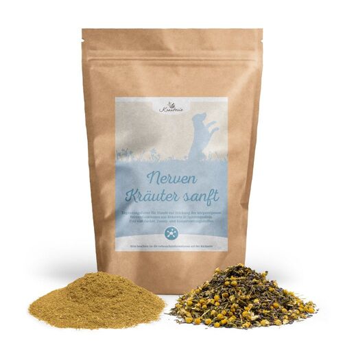 Krauterie Nerven Kräuter sanft für Hunde, 250 g, Krauterie
