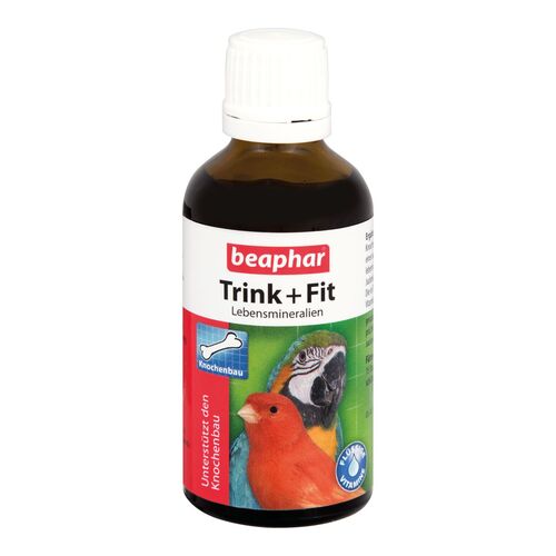 Beaphar - Trink + Fit Lebensmineralien für Vögel, 50 ml, Beaphar
