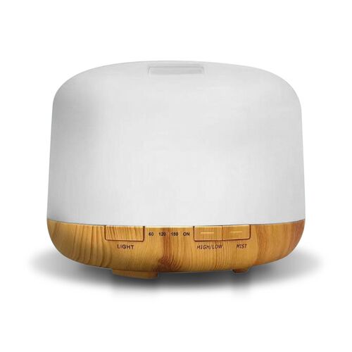 Dr Botanicals Aroma Diffuser with Wood Grain Base, 1 Stk., Dr. Botanicals