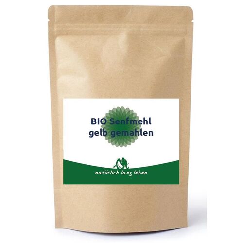 natürlich lang leben BIO Senfmehl, 500 g, natürlich lang leben
