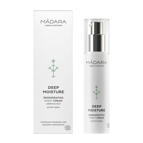 Madara Deep Moisture Regenerating Night Cream Regenerierende Nachtcreme 50ml, 50 ml, MADARA