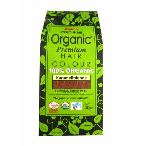 Radico Colour Me Organic Pflanzenhaarfarbe Karamell-Blond 100 g, 100 g, Radico