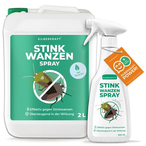 SILBERKRAFT Stinkwanzenspray, 2500 ml, Silberkraft
