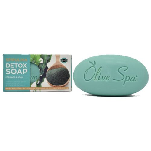 Olive-Spa - Spirulina Detox Seife, 90 g, Olive-Spa