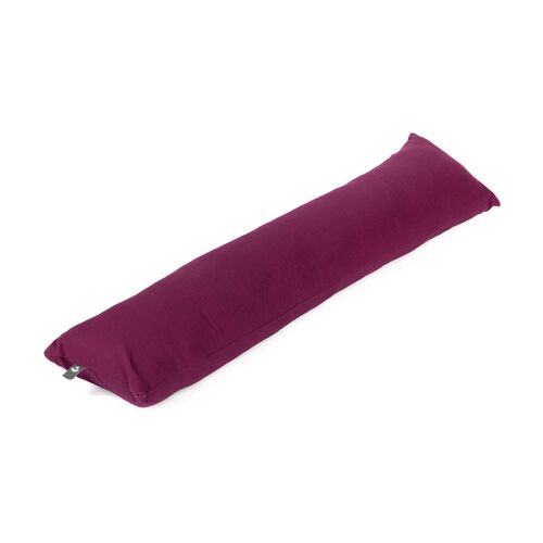 PRANAYAMA Kissen ECO, mit abnehmbarem Bezug, Kapokfüllung Aubergine, 1 Stk., bodhi