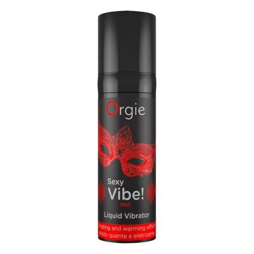 Stimulationsgel 'Sexy Vibe!“ mit Wämeeffekt | Mit leckerem Aroma Orgie 15 ml Gleitmittel, 15 ML, Orgie