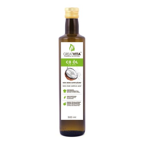 GreatVita C8-Öl, 500 ml, GreatVita