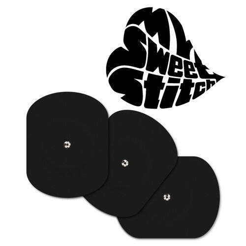 MySweetStitch | Fixierpflaster Freestyle Libre 1 & 2 mit Belüftungsloch, 25 Stk., MySweetStitch