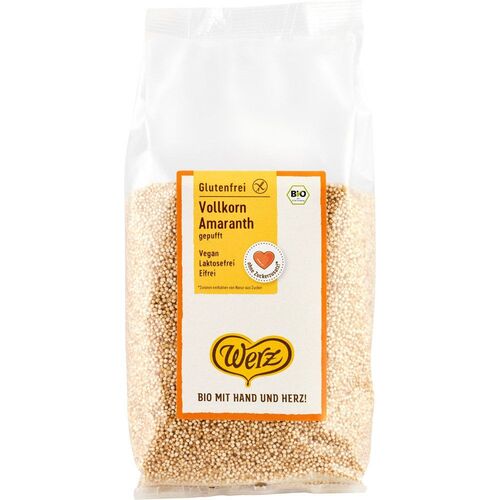 Werz Amaranth VK gepufft glutenfrei, 125 g, Werz