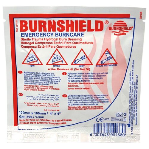 Burnshield Brandwundenverband, Kompresse, 1 Stk., Burnshield