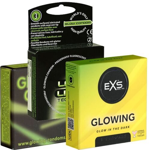 Kondomotheke® Glow Mix Nr.2, 9 Stk., Kondomotheke
