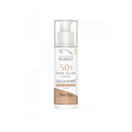 Alga Maris Sonnencreme LSF 50 beige 50ml, 50 ml, ALGA MARIS