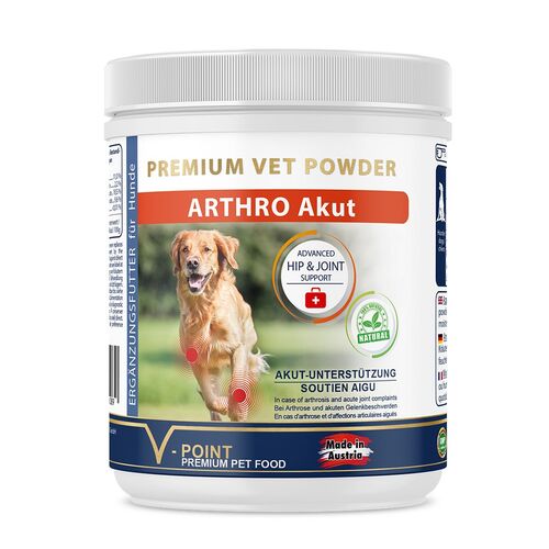 V-POINT® ARTHRO Akut – für starke Gelenke - pure Kraft aus der Natur, 250 g, V-POINT