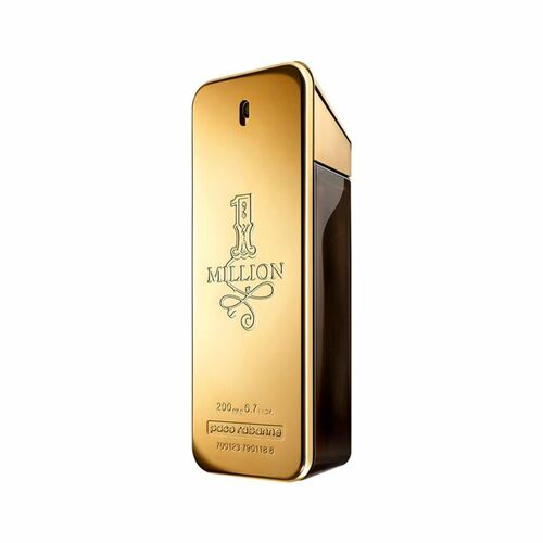 Paco Rabanne, 1 Million E.d.T. Nat. Spray 200 ml Eau de Toilette, 200 ML, Paco Rabanne