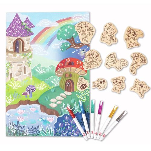 Hape Mal & Spielset Zauberwald, 1 Stk., Hape